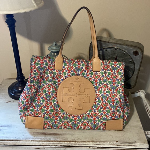 Tory Burch Bags Tory Burch Ella Floral Quilted Tote Poshmark